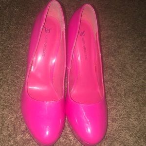 pink heels